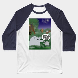 Enormously Funny Cartoons Bigfoot Baseball T-Shirt